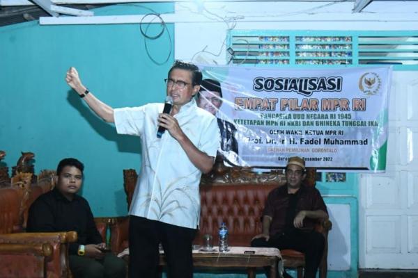 Fadel Muhammad Ajak Rakyat Terus Menjaga Pancasila 