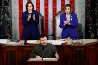 Di Washington, Presiden Ukraina Pidato Minta Dukungan Kongres AS