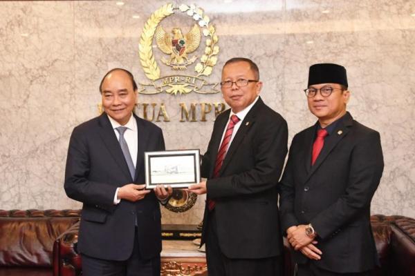 Presiden Vietnam Nguyen Datang ke MPR, Arsul Sani: Kita Harap Hubungan Antarparlemen Ditingkatkan