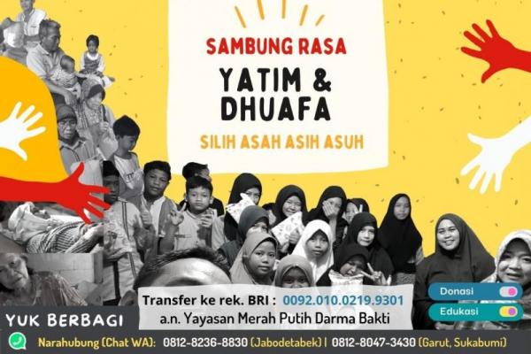 Sambut 2023 dengan Kebaikan, Yayasan Merah Putih Darma Bakti Sambangi Yatim dan Dhuafa