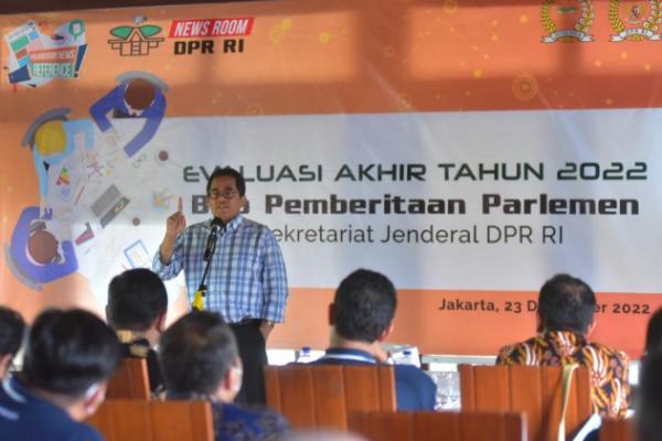 Sekjen DPR Harap Biro Pemberitaan Parlemen Terus Lakukan Inovasi