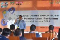 Sekjen DPR Harap Biro Pemberitaan Parlemen Terus Lakukan Inovasi