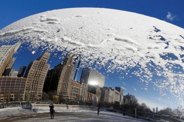 Badai Salju AS Jadi Musim Dingin Pertama yang Disertai Ancaman Tornado