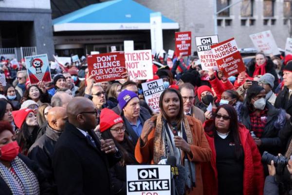 Lebih dari 7.000 Perawat Mogok Kerja di New York City