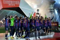 Diambil Alih Xavi, Barcelona Kalahkan Real Madrid di Final Piala Super Spanyol