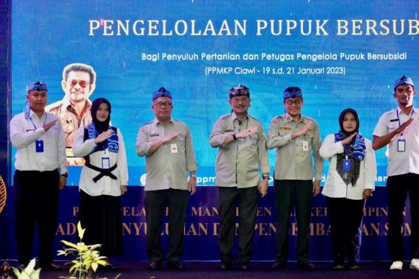 Kompetensi Penyuluh Kelola Pupuk Bersubsidi Ditingkatkan Lewat ToT