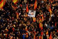 Bergabung dengan Sayap Kanan, Ribuan Orang Unjuk Rasa Melawan Pemerintah Spanyol