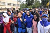 Jalan Sehat Bersama Ribuan Warga, Syarief Hasan Ajak Rakyat Cianjur Bangkit Pasca Gempa