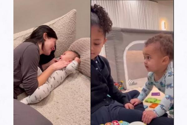 Ucapan Menyentuh Hati Kylie Jenner untuk Putranya Aire di Ulang Tahun Pertama