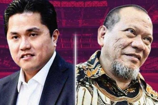 Hari Ini KLB, Erick Thohir - LaNyalla Mattalitti Berebut Kursi Ketum PSSI