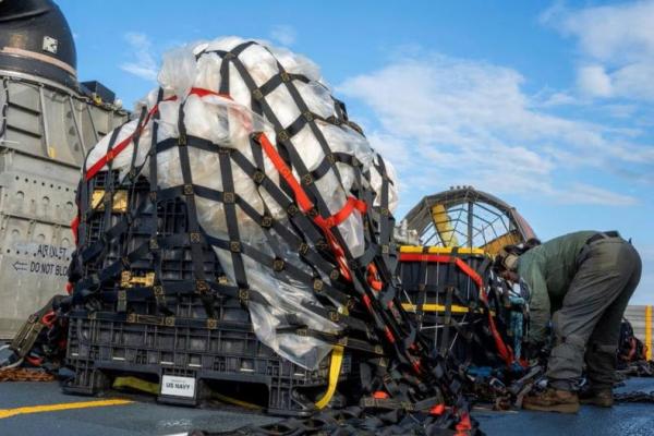 Usai Bereskan Puing Balon Udara China, Militer AS Menganalisis di Laboratorium FBI