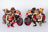 Honda Pamerkan Livery Baru Motor Tunggangan Marquez dan Mir