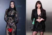 Tren Gaun Transparan, Gaya Dua Lipa dan Dakota Johnson di Milan Fashion Week