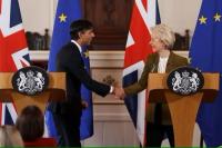 PM Inggris Akhirnya Sepakati Aturan Perdagangan Irlandia Utara dengan Uni Eropa