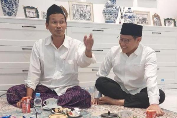 Saat Gus Muhaimin Bertemu Gus Baha di Kediri