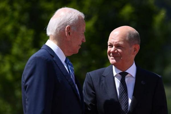 Biden dan Scholz Fokus Bicara Perang Ukraina dan Keprihatinan pada China