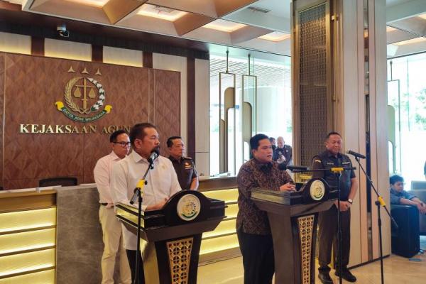 Saling Kode-Kodean, Erick Thohir dan Kejagung Sepakat Kawal Kasus Baru