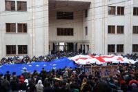 Anggota Parlemen Georgia Berkelahi setelah Perdebatkan RUU Agen Asing