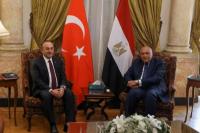 Hubungan Membaik setelah 10 Tahun, Menlu Mesir dan Turki Bertemu di Kairo