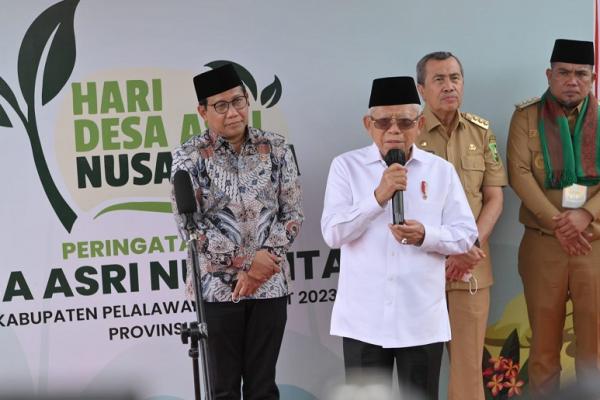 Wapres Apresiasi Kemendes Gelar Hari Desa Asri Nusantara