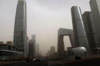 Badai Pasir Tebal Menyelimuti Beijing dan Beberapa Provinsi di China