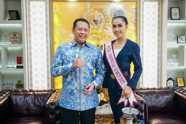 Bamsoet Dukung Finalis Puteri Indonesia Sumut Sebagai Puteri Indonesia 2023