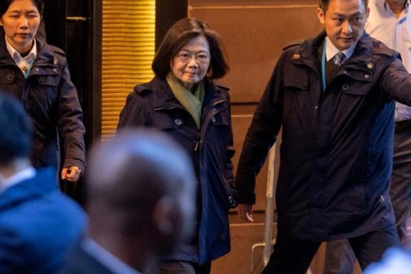 Presiden Taiwan Tenang Hadapi Ketegangan China atas Perjalanannya ke AS