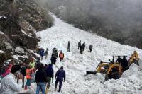 Longsor Salju India Tewaskan Tujuh Orang di Dekat Jalur Himalaya ke Tibet