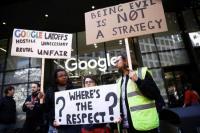 Pekerja Google di London Gelar Pemogokan karena Memprotes PHK