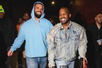 Unggah Sampul Single Barunya dengan Foto `Kim Kardashian`, Drake Dianggap Olok Kanye West