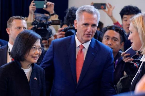 China Umumkan Latihan di Sekitar Taiwan setelah Pertemuan dengan Ketua DPR AS
