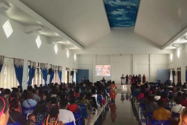 Polsek Bokondini Lakukan Pengamanan Perayaan Ibadah Paskah