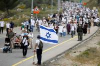 Dukung Pemukiman Ilegal, Pejabat dan Ribuan Warga Israel Datangi Pos Tepi Barat