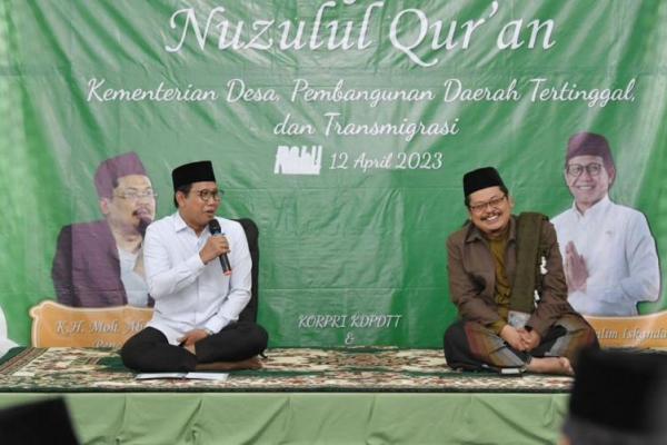 Gus Halim: Kerja Keras Layani Warga Desa di Bulan Puasa Itu Ibadah