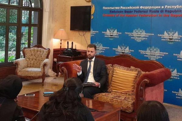 Rusia Berupaya Tingkatkan Hubungan Kemanusiaan dengan Indonesia