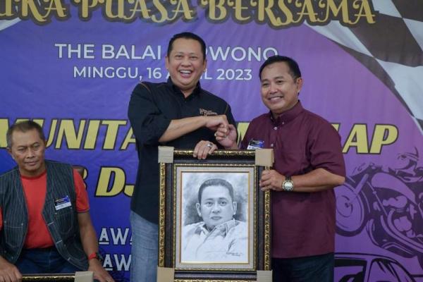 Bukber Bersama Pembalap Senior 3 Djaman, Bamsoet Ajak Majukan Dunia Olahraga Otomotif Indonesia