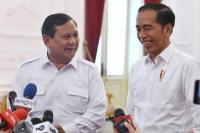 Ketua Umum Partai Gerindra Prabowo Subianto dan Presiden Joko Widodo (Jokowi)