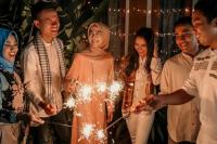 Merayakan Hari Idul Fitri bersama keluarga. (FOTO: HO/BBCI)