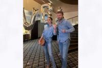 Kembaran Denim dengan David Beckham, Victoria Trauma dengan Outfit Matching