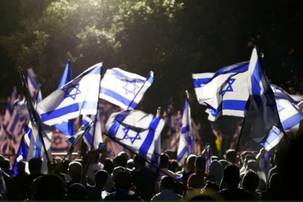 Gantian Pendukung PM Israel Unjuk Rasa Tuntut Reformasi Yudisial