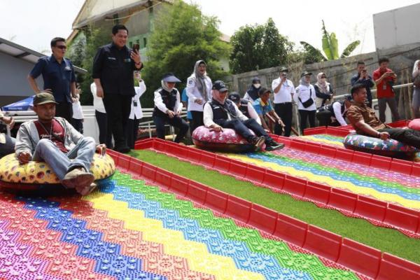 Soft Opening, Ribuan Pengunjung Padati Krakatau Park di Hari Lebaran