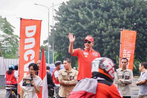 Buka Ducati We Ride As One, Bamsoet Ajak Jaga Ketertiban, Keselamatan dan Patuhi Aturan Lalu-lintas
