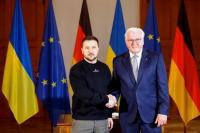 Zelenskiy Ukraina Tiba di Jerman untuk Galang Dukungan