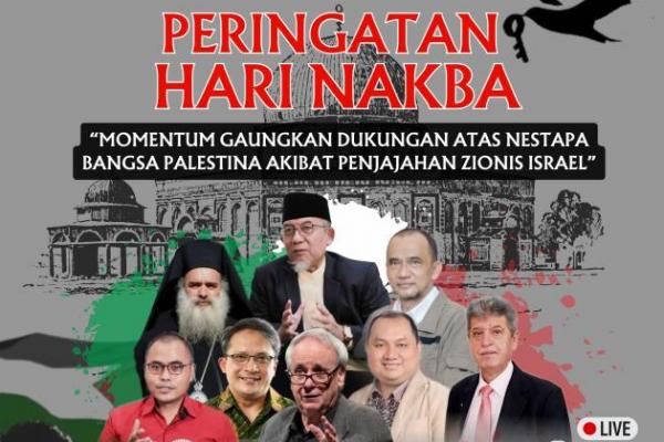 Peringatan 75 Tahun Nakba, Momentum Gaungkan Nestapa Bangsa Palestina
