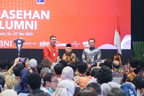 Bamsoet Bersama Ma`ruf Amin Buka Alumni Connect PPI Dunia
