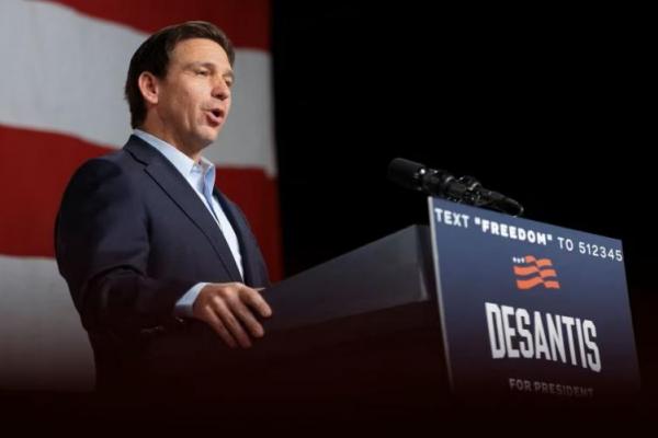 Kampanye Pertama Calon Presiden Republik, DeSantis Sebut AS Salah Jalur