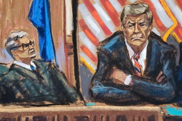 Trump Berusaha Mendiskualifikasi Hakim dalam Kasus Suap Perselingkuhan