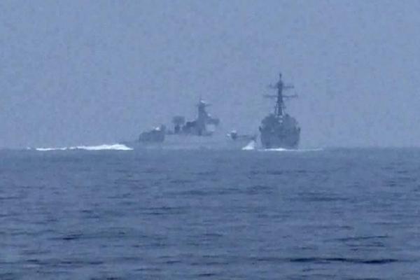 Balas Teguran, AS Sebut Kapal Perang China Potong Jalur Secara Tidak Aman