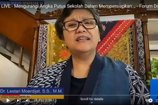 Waket MPR Soroti Angka Putus Sekolah 