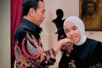 Bukan Sepeda, Putri Ariani Minta Vote Saat Bertemu Jokowi